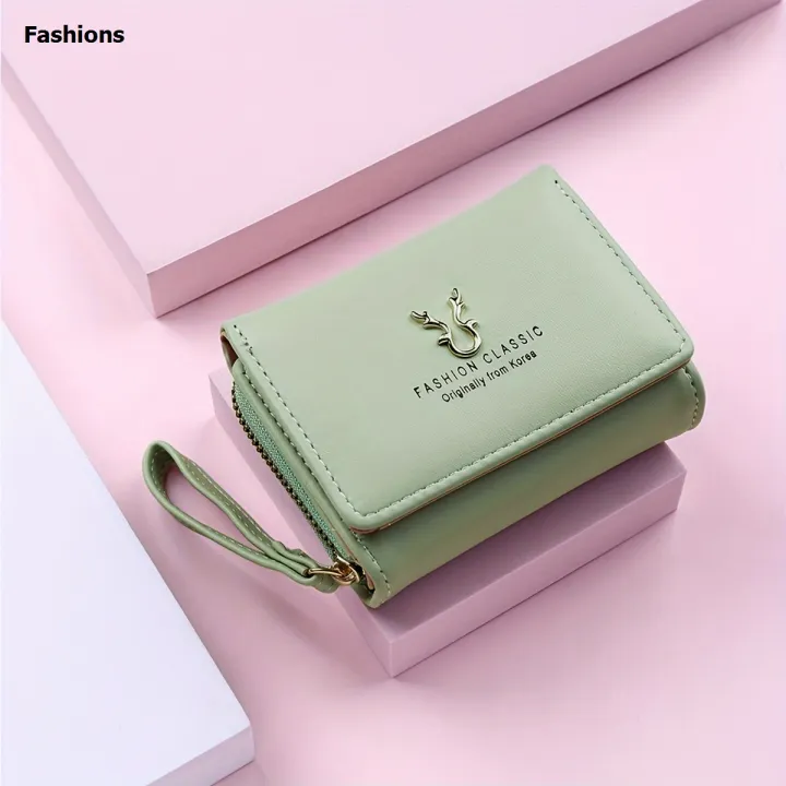 Fashions%20Classic%20Fashion%20Three%20Fold%20Wallet%20Coin%20Card%20Storage%20Women's%20Casual%20Student%20Small%20and%20Large%20Capacity%20-%20Image%208