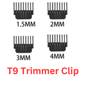 Multi-Color Hair Trimmer Attachments Set 1mm-6mm & Trimmer Oil Bundle for Men's Grooming