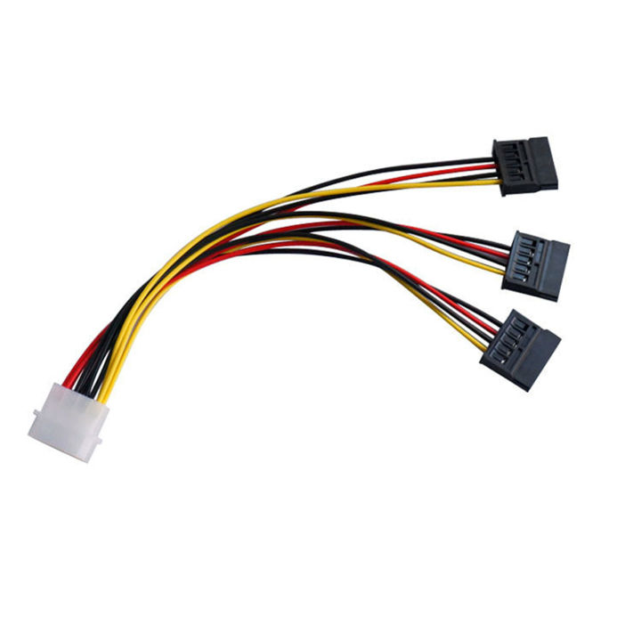 4%20pin%20IDE%20Molex%20to%203%20Serial%20ATA%20SATA%20Power%20Splitter%20Extension%20Cable%20Connectors%20-%20Image%202