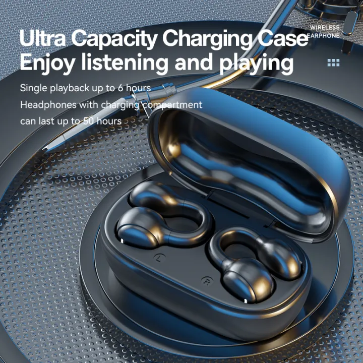 GENAI%20M47%20Ear%20Clip%20Headphones%20Wireless%20Earbuds%20Bluetooth%20Open%20Ear%20headset%20Air%20Conduction%20Waterproof%20Painless%20Wearing%20Earphone%20-%20Image%204