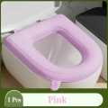 Bathroom Toilet Seat Cover Comfort Durable Thicker Washable Self Sticky with Handle for Bathroom.