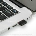 MINI USB WIRELESS WiFi NETWORK RECEIVER ADAPTER DONGLE DESKTOP PC - Black.