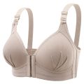 Front button sexy beautiful back no steel ring ladies bra thin plus size underwear comfortable gather women underwear bra BC Cup. 