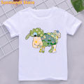 New Rainbow Llamacorn Animal Print Tshirts Girls/Boys Kids Clothes Cute Star T Shirt Summer Short Sleeve White Children T-Shirt. 