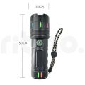 Sanford Super Bright Flashlight – White Laser LED Made in Japan 18650mAh Light. 