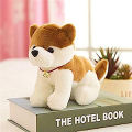Dog plush toys Bell dog doll PP Cotton stuffed plush toy. 