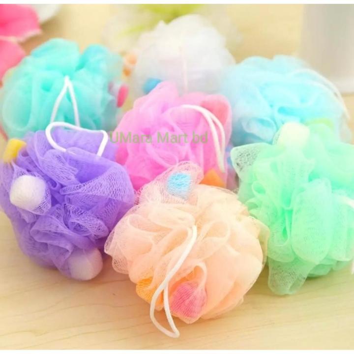 লুফাহ ফুলের গোসলের শাওয়ার ওয়াশ Sponge-1Pcs - bath sponge