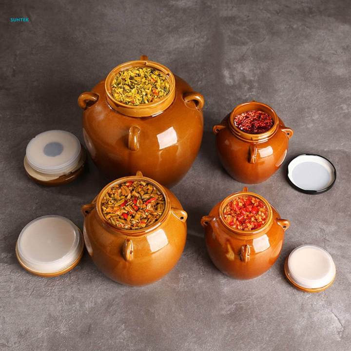 Ceramic%20Storage%20Jar%20with%20Lid%20Set%20Traditional%20Handmade%20Sealed%20for%20Pickels%20Table%20Home%20-%20Image%209