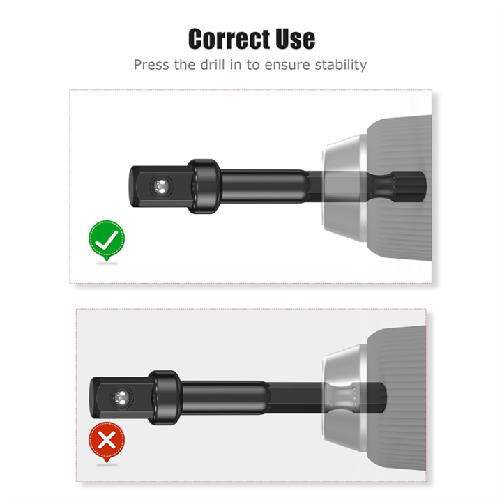3/8%20Impact%20Adapter,%2010%20Pack%203/8%20Socket%20Adapter%201/4%20Inch%20to%203/8%20Socket%20Adapter%20Kit%20for%20Impact%20Driver,%20Automotive%20DIY%20-%20Image%205
