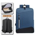 New Business Travel Backpack USB Charging Men's Waterproof Nightlight Multifunctional Computer Backpack Fashion Student Bag. 