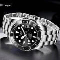 LIGE Top Brand Luxury Fashion Diver Watch Men 3ATM Waterproof Date Clock Sport Watches Mens Quartz Wristwatch Relogio Masculino 10045.