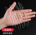 4PCS/Set Universal Car Door Edge Protector: Anti-Scratch Rear View Mirror Sticker Strips.