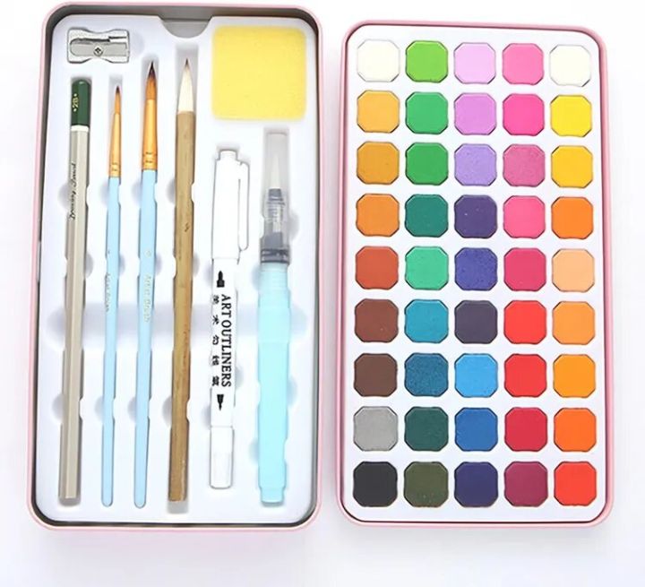 Keep%20Smiling%20Solid%20Watercolor%20Set%2045%20Colors%20(Silver%20Box)%20-%20Image%204