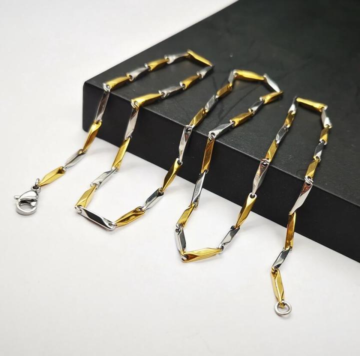 Skab%20Perfect%20Rice%20Chain%20for%20Boys%20and%20Men%20Plated%20Stainless%20Steel%20Chain%20-%20Image%204