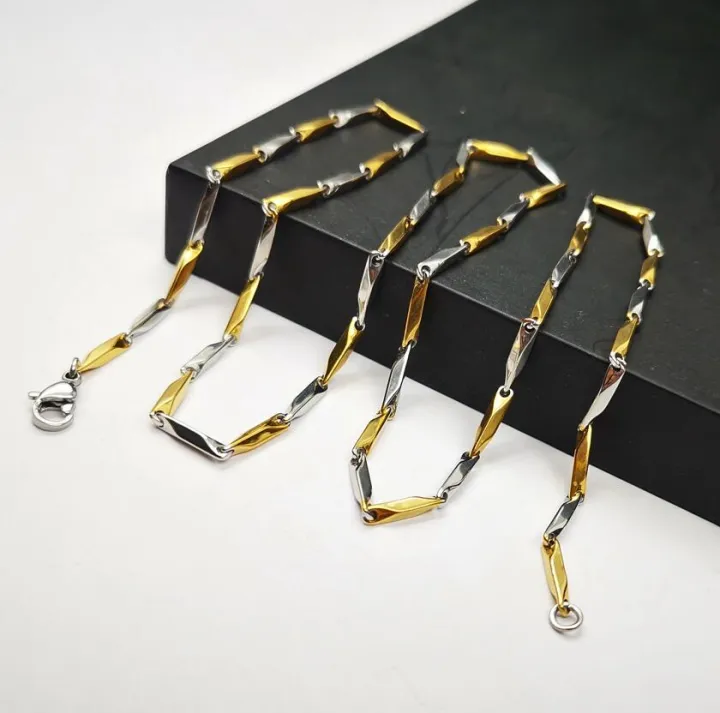 Skab%20Perfect%20Rice%20Chain%20for%20Boys%20and%20Men%20Plated%20Stainless%20Steel%20Chain%20-%20Image%204