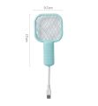 USB Mosquito Swatter Trap Mini Mosquito Bat/Racket Pest Control Electric Shock Mini Mosquito Killer Lamp Portable UV Light Fly Bug Zapper Summer. 