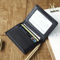 Real Leather Minimalist Wallet Small Thin ID Credit Card Holder Male Slim Simplicity VIP Cards Cases Women and Mens Accessories. 