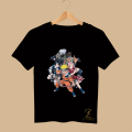 Half Sleeve Printed jersey T-shirt For Men and Women. 