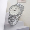 Stainless Steel Simple Quartz Female Watch Lady Clock Ladies Fashion Casual Quartz. 
