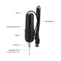 Drill Set Resin Electric Mini Drill with 10pcs Drills Bits for Jewelry DIY Aluminum Products Wood Key Chain Making Resin Casting Molds Black.