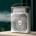 Portable Air Cooler Fan With Deem Light and Humidifier - 10W Air Cooler Fan and Humidifier Mini Ac Multicolor.