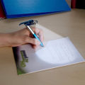 4in1 Multifunctional Ballpoint Pen Folding Reading Light Desktop Cellphone Stand Ballpiont Pen with LED Light Screen Touch Pens. 
