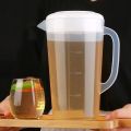 2000ml Large Capacity Cold Kettle Simple Household Plastic Transparent Kettle Pitcher Heat Resistant Cold Water Jug Teapot. 