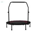 Mini Trampoline Sturdy Portable Round Trampoline Jump Bed Folding Trampoline for Adults Kids 48inch.