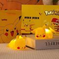 Pokemon Pikachu Night Light Glowing Children Toy Pokemon Pikachu Cute Bedside Lamp Children Birthday Toy Gift Christmas Present.
