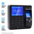 M10 Access Control Biometric Time Attendance Machine Fingerprint/Password/ID Card Recognition Time Clock with 2.4 Inch Display.