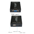 VGA to USB Adapter Converter with Audio and Video Capture Card VGA Digital Converter. 