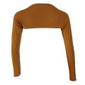 Fashion Women’s Soft One Piece Long Sleeved Elastic Modal Arm Warm Cover Shrug Hijab Tops Muslim Clothes.