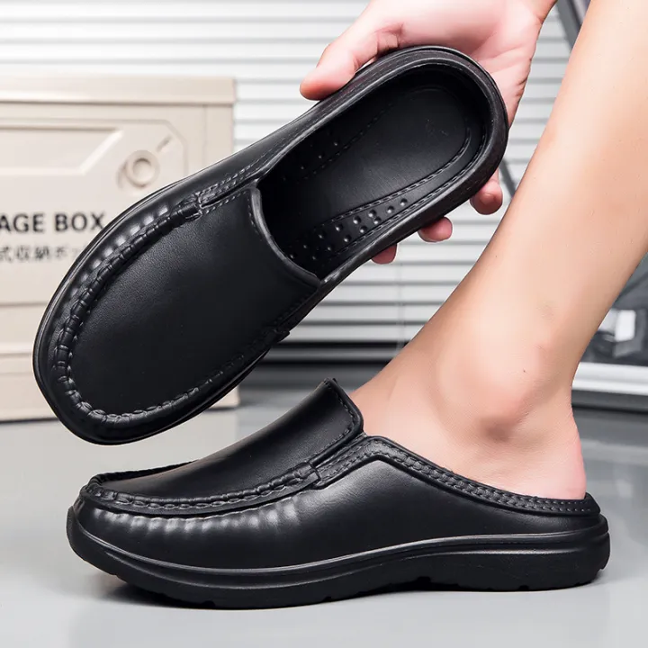 Men%20Chef%20Shoes%20Business%20Slippers%20Waterpoof%20Cover%20Toe%20Fashion%20Casual%20Daily%20Plus%20Size%20Leather%20Slippers%20Indoor%20-%20Image%205