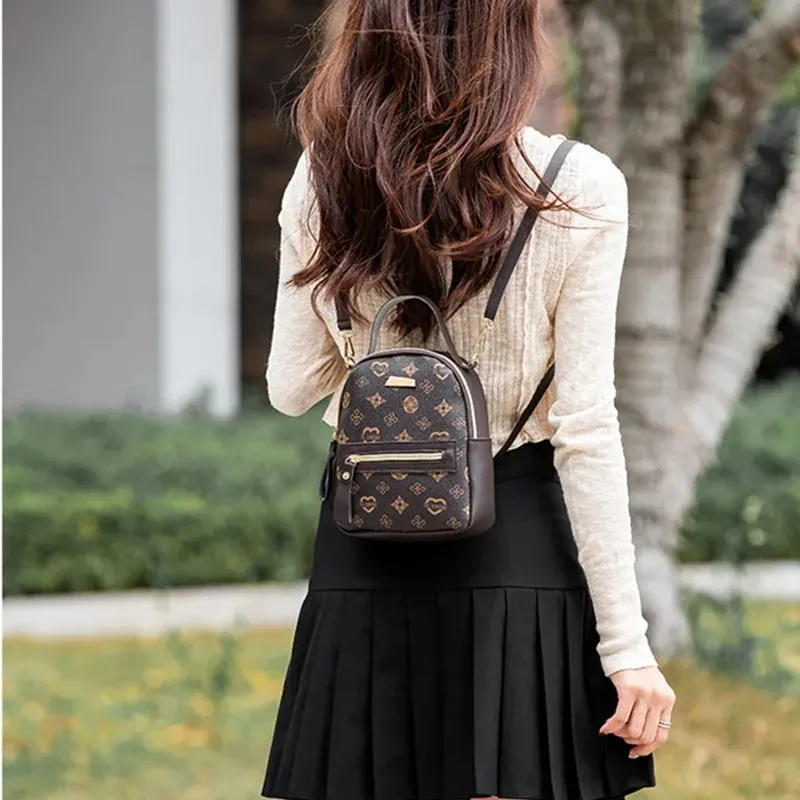 Women\'s Fashion Backpack Purse Multipurpose Design Convertible Satchel Handbags Women main image 4