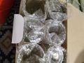 Heavy Drinking water Tall Glass, Water glass 6 pcs set 350ml -145T.