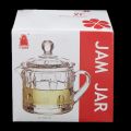 Clear Acrylic Storage Jar: Ideal for Jam, Salt, or Sugar in the Kitchen - K-1051A Model/325. 