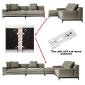 12X Sectional Sofa Connection with Snap Lock, Couch Clips Furniture Connector, Snap Connector Fastening.