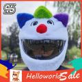 HelloWorld Motorcycle Helmet Protector Universal Decorative Cartoon Anime Motorbike Helmet Protector. 