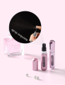 Perfume Refill Bottle Portable Mini Refillable Spray Jar Scent Pump Case Empty Cosmetic Containers Atomizer For Travel 5ml.