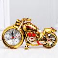 Creative Motorcycle Shape Alarm Clock Ornament Student Boy Gift Valentine's Day Present Home Room Decoration Crafts. 
