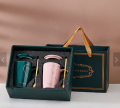Ramadan saudi arabia Light Luxury Mug Set Packaging Gift Box and Bag Ceramic Arabic coffee pot Coffee Cups packing Gift Box. 