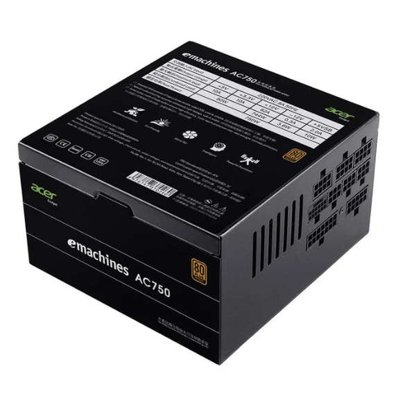 Acer eMachine AC750 750W 80 Plus Bronze Full Modular Power Supply