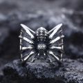 Punk Style Spider Opening Ring for Men Dominant Trendy Fashion Animal Rings Jewelry Boyfriend Gifts Accessories.