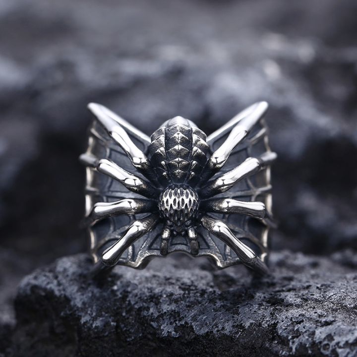 Punk%20Style%20Spider%20Opening%20Ring%20for%20Men%20Dominant%20Trendy%20Fashion%20Animal%20Rings%20Jewelry%20Boyfriend%20Gifts%20Accessories%20-%20Image%204