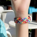 Braided bands for Mi Band 9/8/7/6/5/4/3 Strap accessories Elastic Nylon Replacement belt bracelet correa for Xiaomi Miband 8 NFC. 