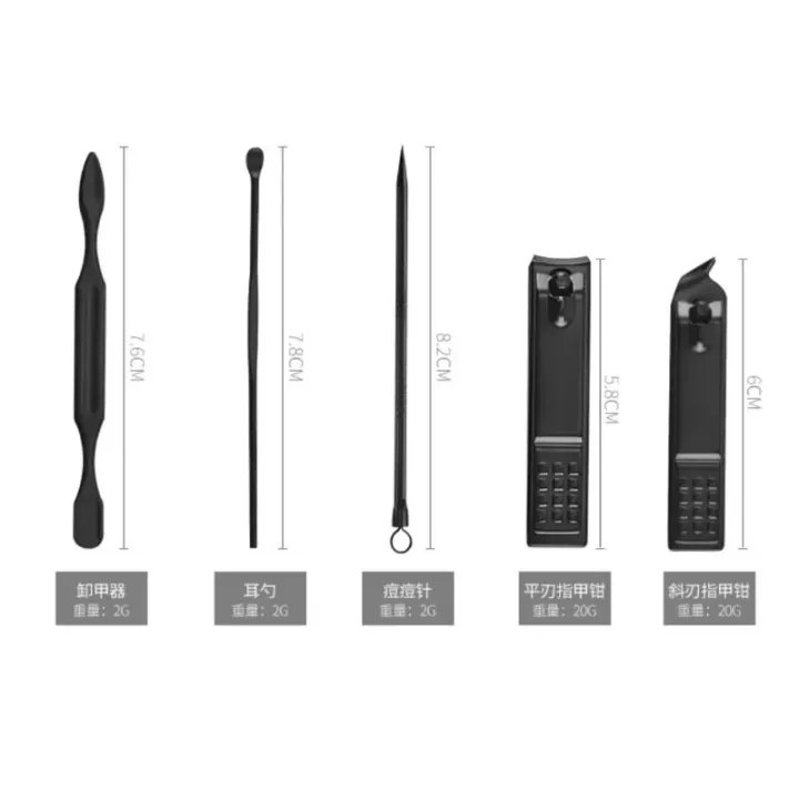 9Pcs%20Nail%20Clippers%20Manicure%20Set%20Portable%20Travel%20Stainless%20Steel%20Nail%20Cutter%20Pedicure%20Tool%20Kit%20Fingernail%20Suit%20-%20Image%205