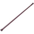 3X Extendable Telescopic Spring Loaded Net Voile Tension Curtain Rail Pole Rods,55-90cm,Wood Color. 