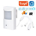 Tuya 6mp wifi Camera 4MP PIR Style Indoor OnVif Built-in Audio and TF Card Slot IPC Vision 48pcs 940nm IR LED Hidden.