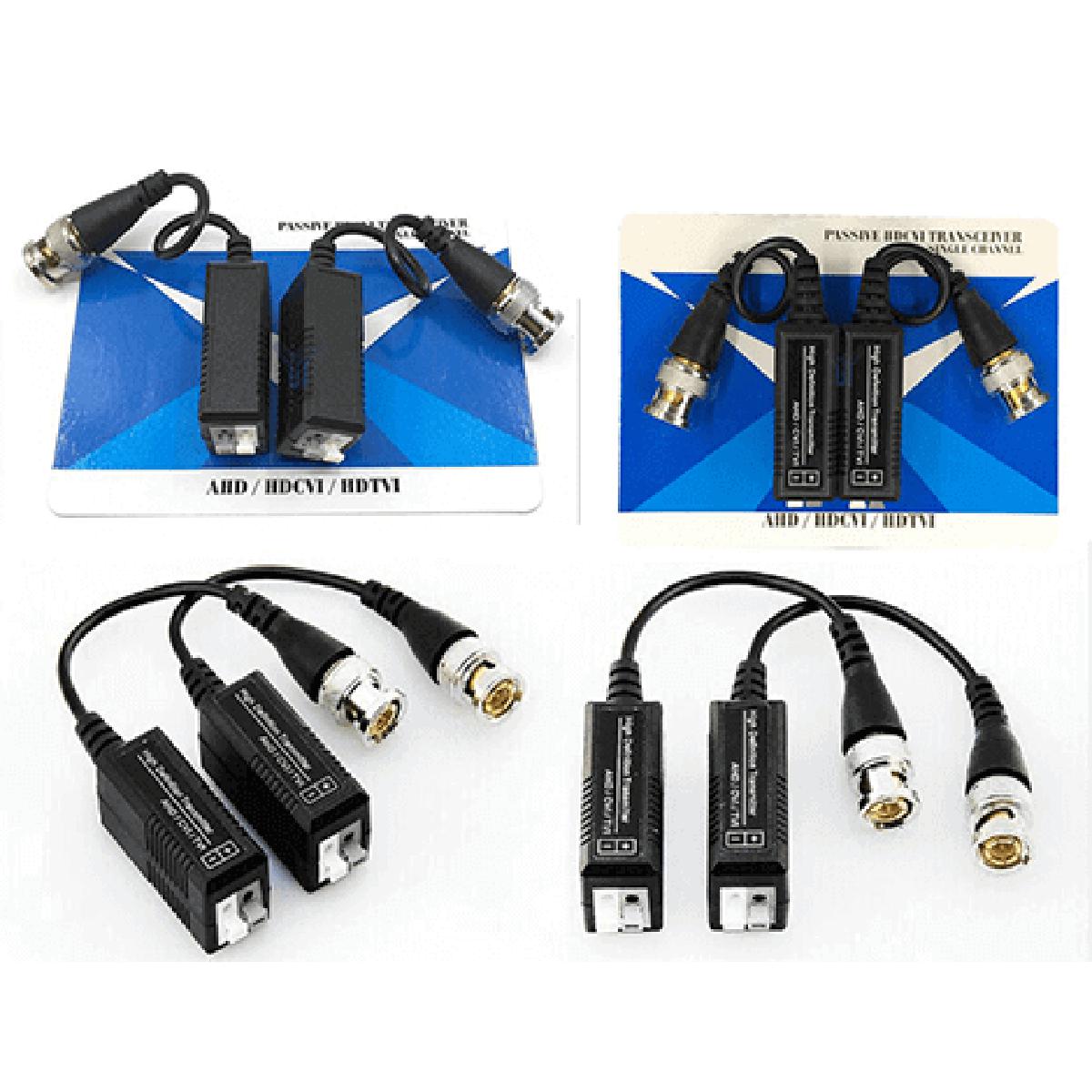 VIDEO BALUN 4 Pair (8pcs) HD HIGH QUALITY 1CH PASSIVE UTP FOR CCTV CAMERA