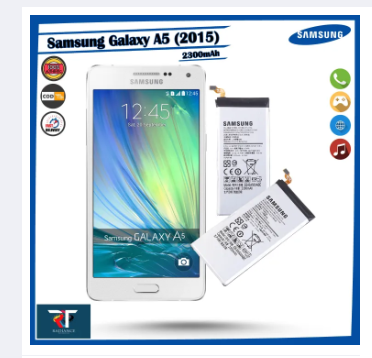 Samsung Galaxy A5 ( 2015) Battery SM-A5000, SM-A5009, SM-A500F, SM-A500F1, SM-A500FQ, SM-A500FU, SM-A500G, SM-A500H, SM-A500HQ, SM-A500K, SM-A500L, SM-A500S, SM-A500YZ, SM-A500Y, SM-A500W 2350mAh | Model: EB-BA500ABE Manufacture